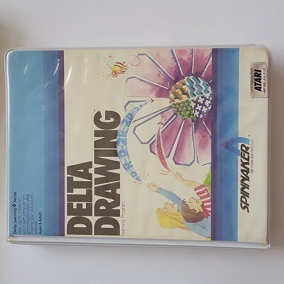 Delta Drawing Learning Program By Spinnaker 1983 Atari - Picture 4 of 12